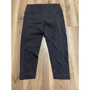 ZYIA Active Pants, Women's Size 14-16, Black, Capri, Leggings, Pull On